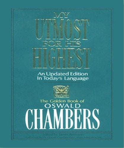 Cover of My Utmost for His Highest: An Updated Edition in Today's Language Audio CD